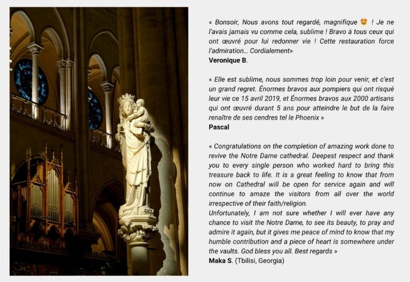 Notre-Dame de Paris en restauration, symbole d’espoir et de renaissance